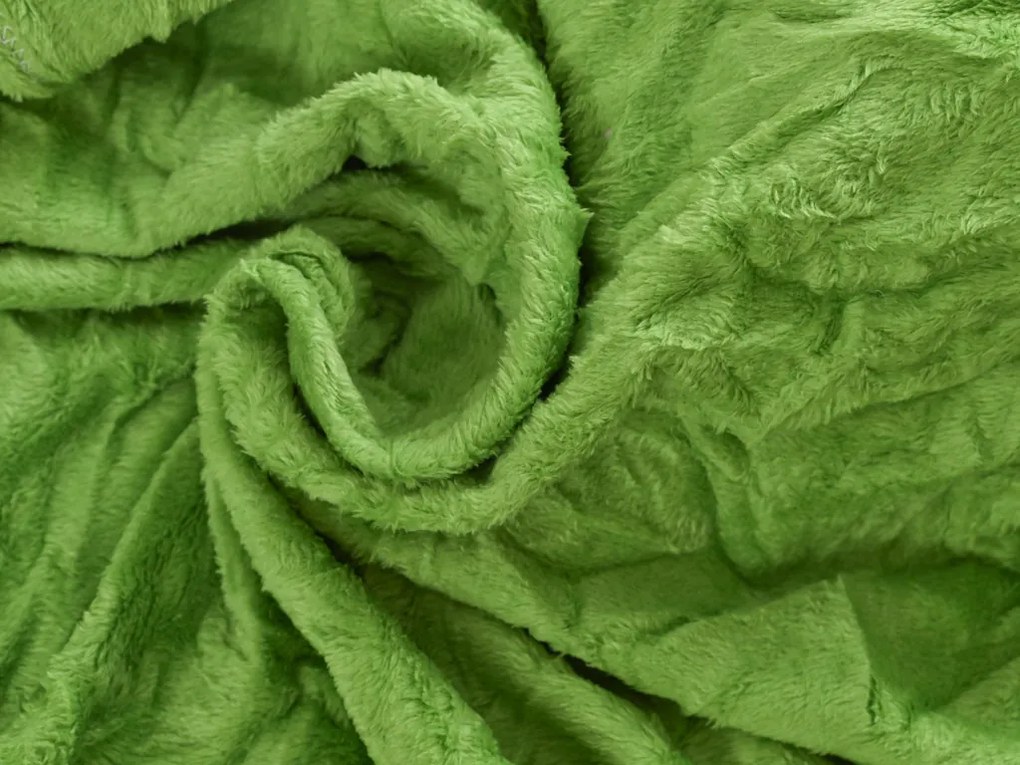 Plüss KAMÉLEON zöld babatakaróval belül