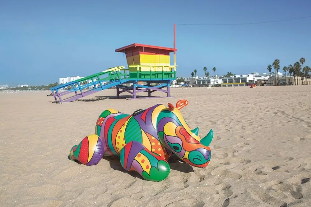 POP ART orrszarvú rider 201 x 102 cm