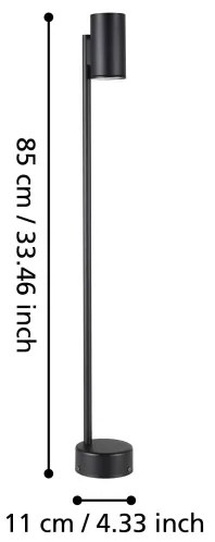 Eglo 900996 - LED Kültéri lámpa IZZALINI 1xGU10/2,8W/230V IP44