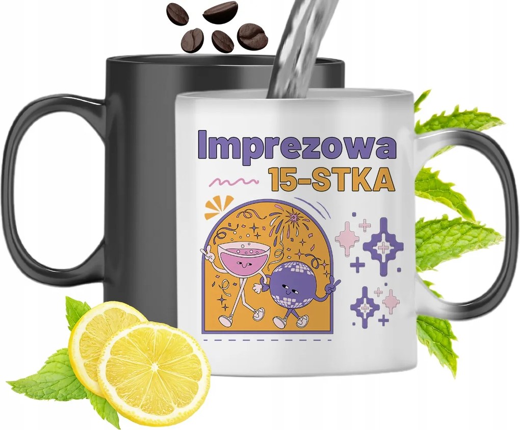 Mágikus Bögre Születésnapra 15. Színváltós, fényképes nyomattal