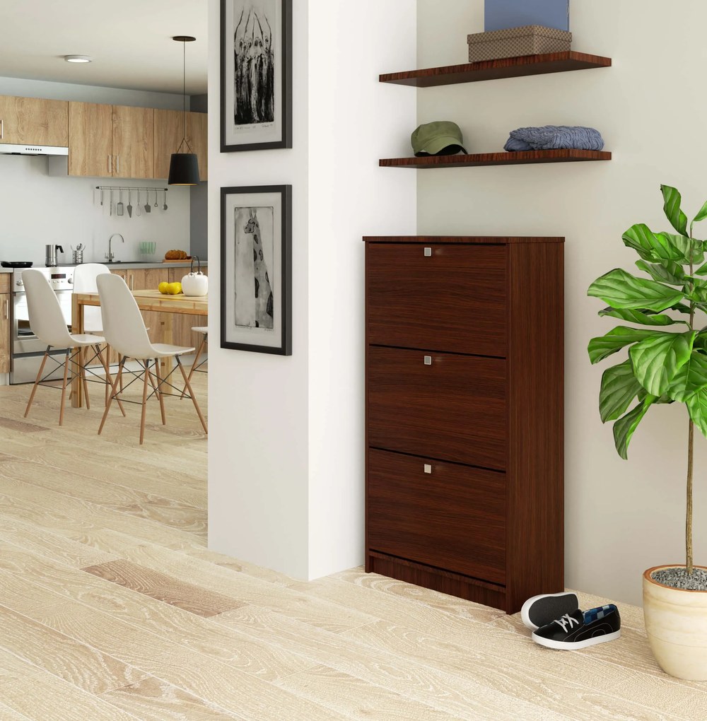 Cipőtároló Satori (wenge). Akció -13%. 1068546