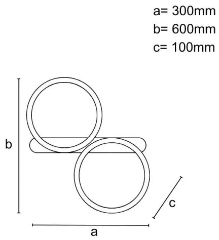 LED dimmelhető mennyezeti lámpatest LED/60W/230V 3000-6500K + távirányítóval