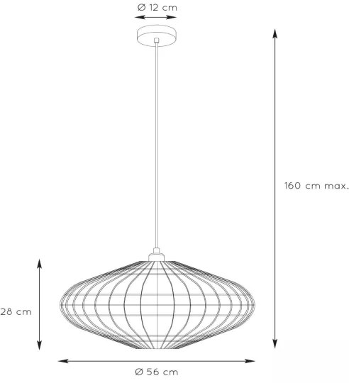 Lucide 03435/56/72 - Csillár zsinóron MAGALI 1xE27/40W/230V bézs