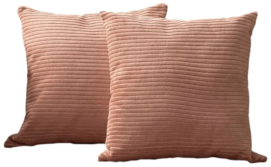 Kordbársony párnahuzat szett 2 db-os 43x43 cm – Mioli Decor