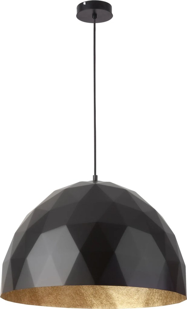 SIGMA LIGHTING 31367 DIAMENT Modern Függesztett Lámpa Fekete, Arany E27 IP20