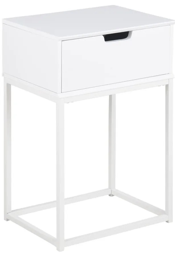 Éjjeli szekrényke CARLY fehér