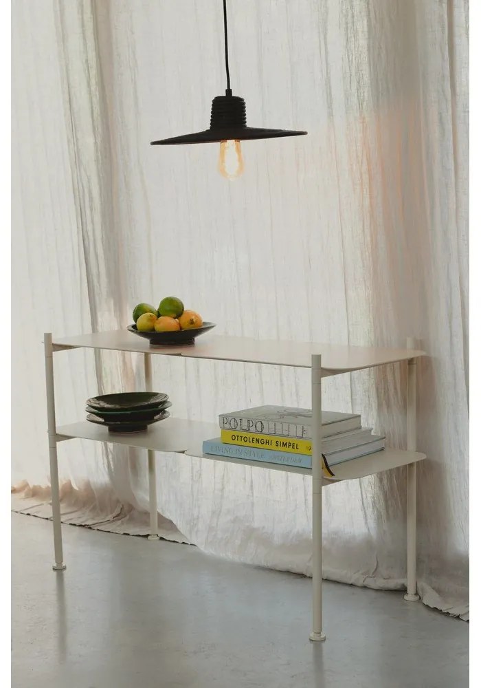 Fekete dimmelhető függőlámpa rattan búrával ø 35 cm Balance – Zuiver