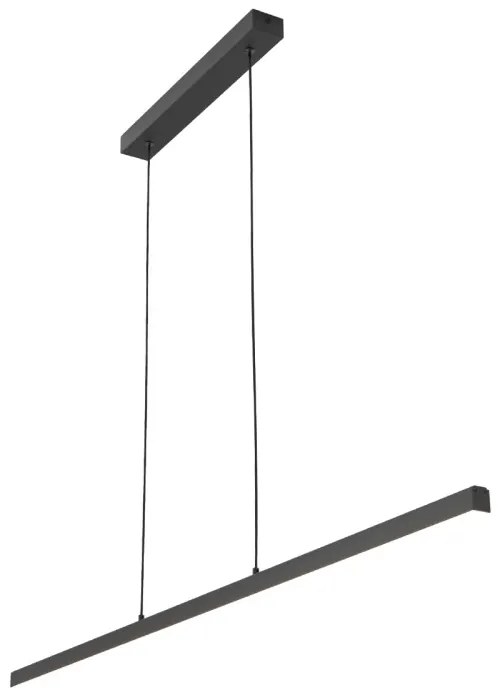 AZZARDO 6099 RALPH Modern Led Függesztett Lámpa Fekete LED IP20
