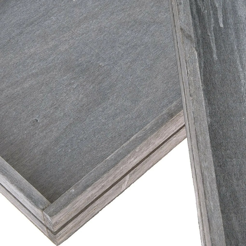 2 db Firry fa tálca szett, szürke