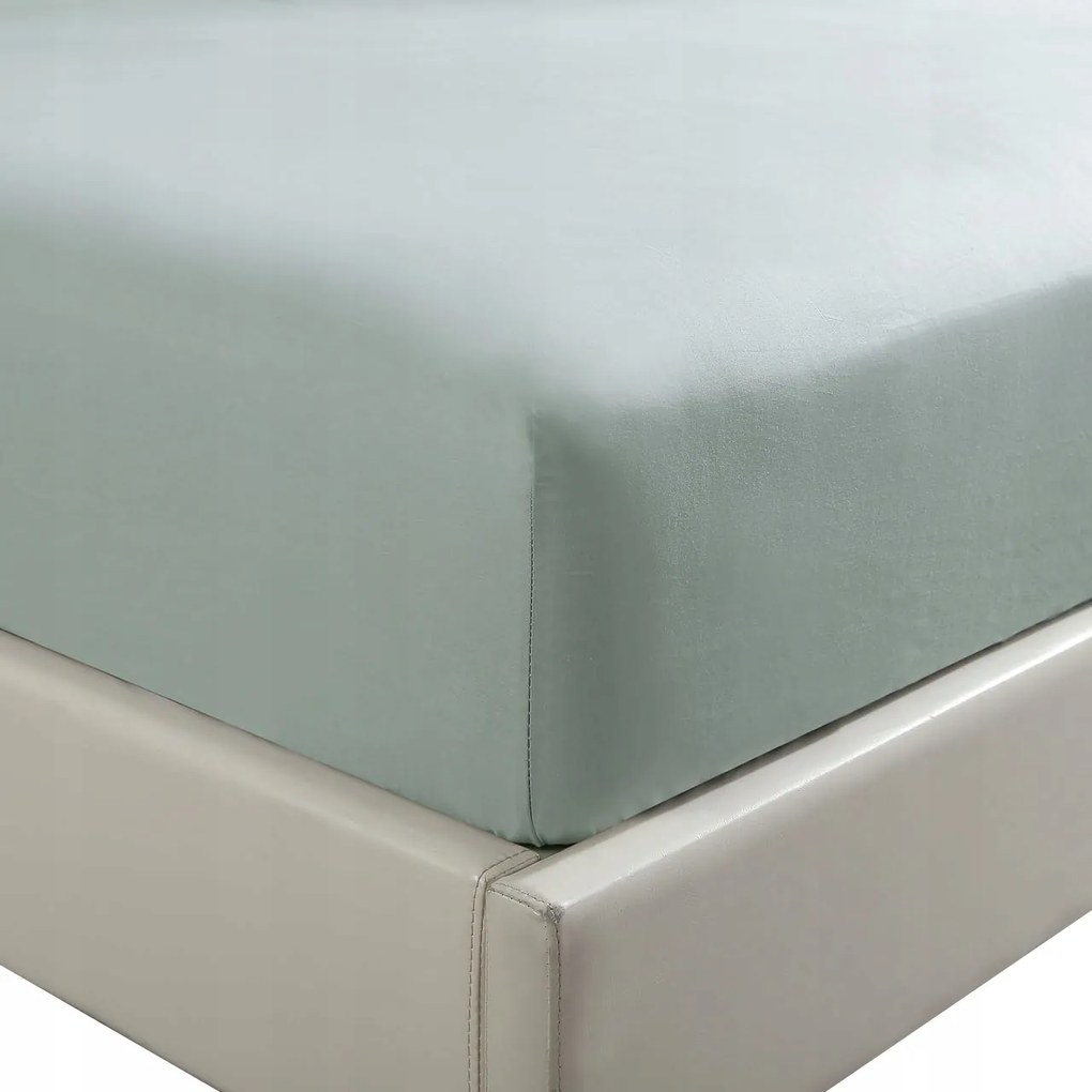 Pamut-szatén gumis lepedő 140x200 Sin zsálya