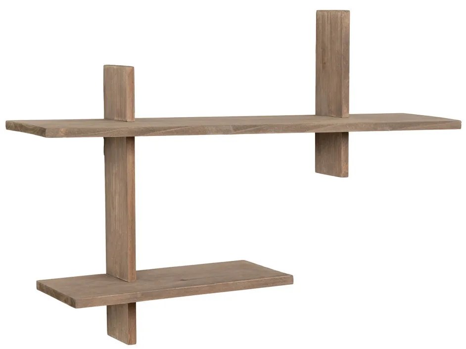 Ovada polc, fenyőfa, 60x15x44 cm