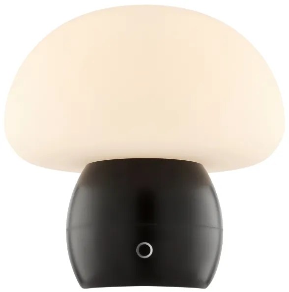 Brilliant - DUPIS LED/2W/5V 2700K dimmelhető, újratölthető asztali lámpa, fekete