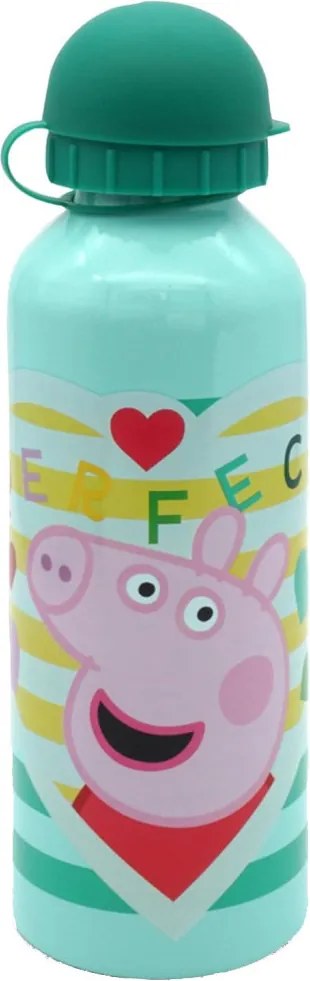 Peppa malac Perfect alumínium kulacs ivókupakkal 500 ml