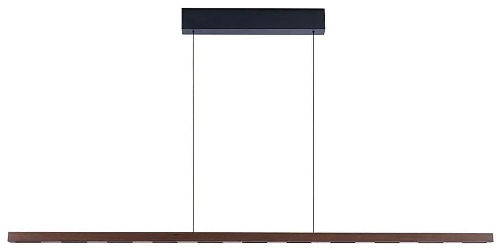 Immax NEO 07309L-LED dimmelhető drótkábeles csillár érzékelővel MADEIRA 37W/230V 157 cm dió