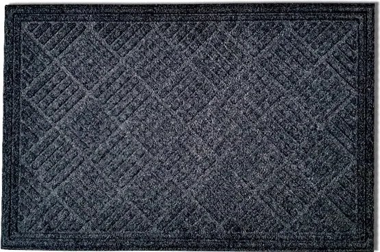 Lábtörlő Külső Gumírozott 60x90 cm Szürke