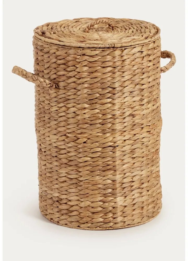 Natúr színű vízijácint szennyeskosár Yessira – Kave Home