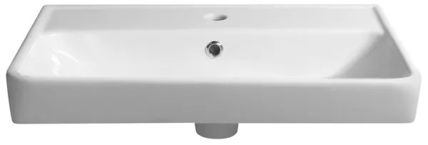 Bruckner - NEON beépíthető mosdó 60x41,5 cm kerámia/fehér