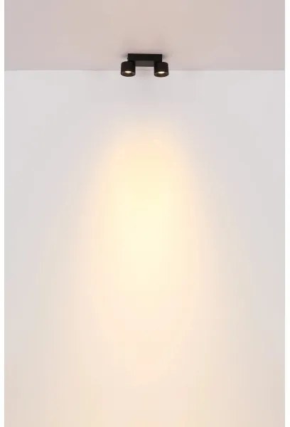 Globo 56961-2B - LED Spotlámpa RAE 2xLED/6W/230V fekete