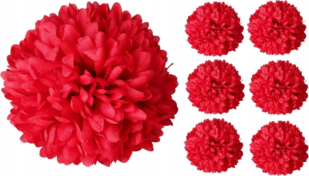 Krizantém Fej Művirág 10DB 12CM