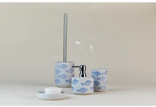 WENKO 24313100 - AQUAMARIN WC-kefe 10x40 cm, bézs