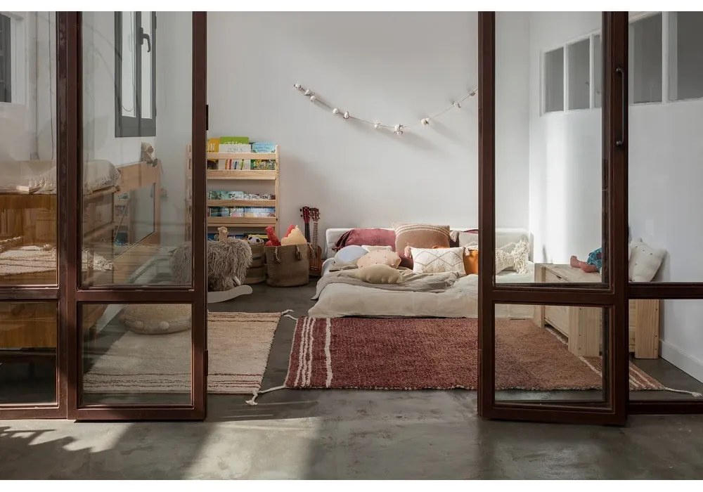 Téglavörös pamut szőnyeg 80x140 cm Twin Toffee – Lorena Canals