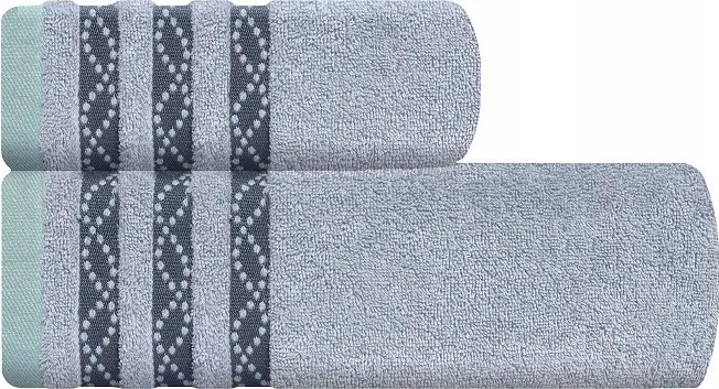 Aspen fürdőlepedő vastag 50x90 ezüst