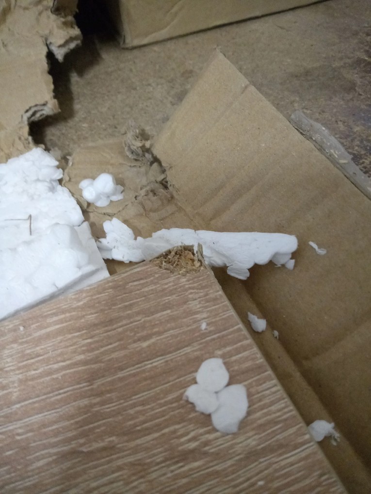 AKCIÓ Étkezőasztal sonoma tölgy dekor asztallappal UMEKO 120x80 II. osztály