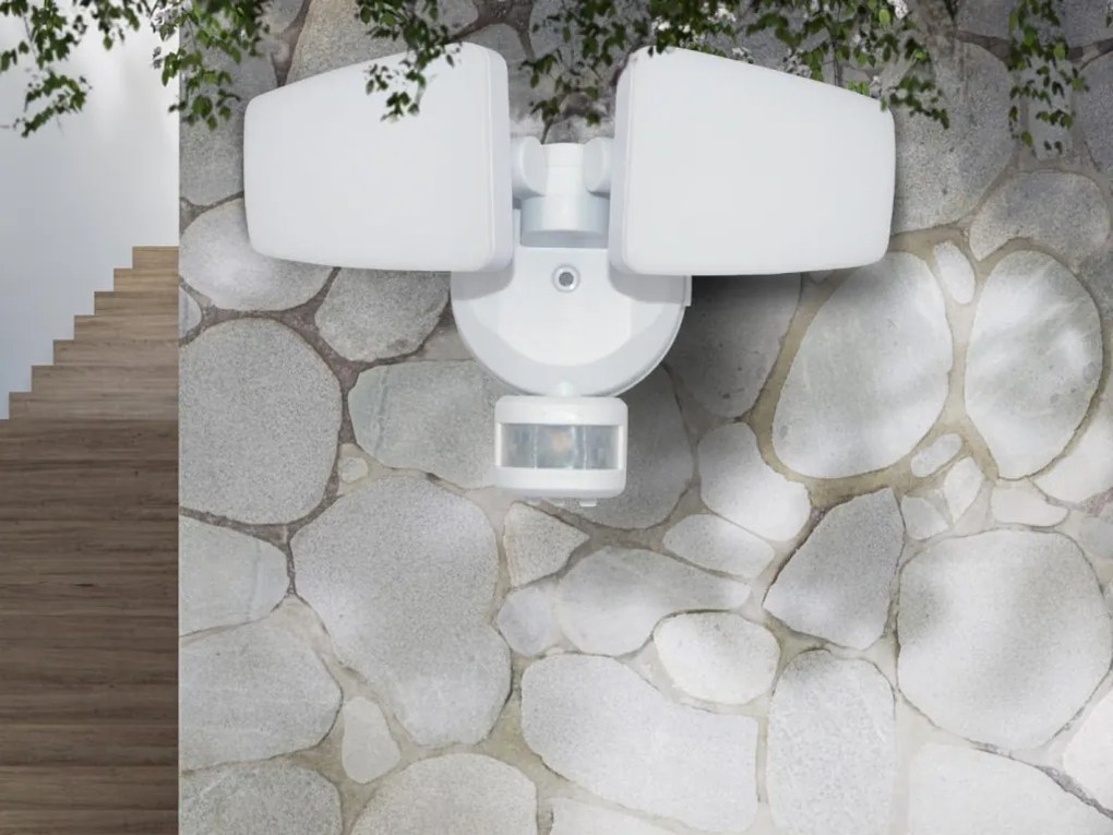 Kültéri fehér LED reflektor PIR érzékelővel 24W/3000K/4000K/6000K - LFX125