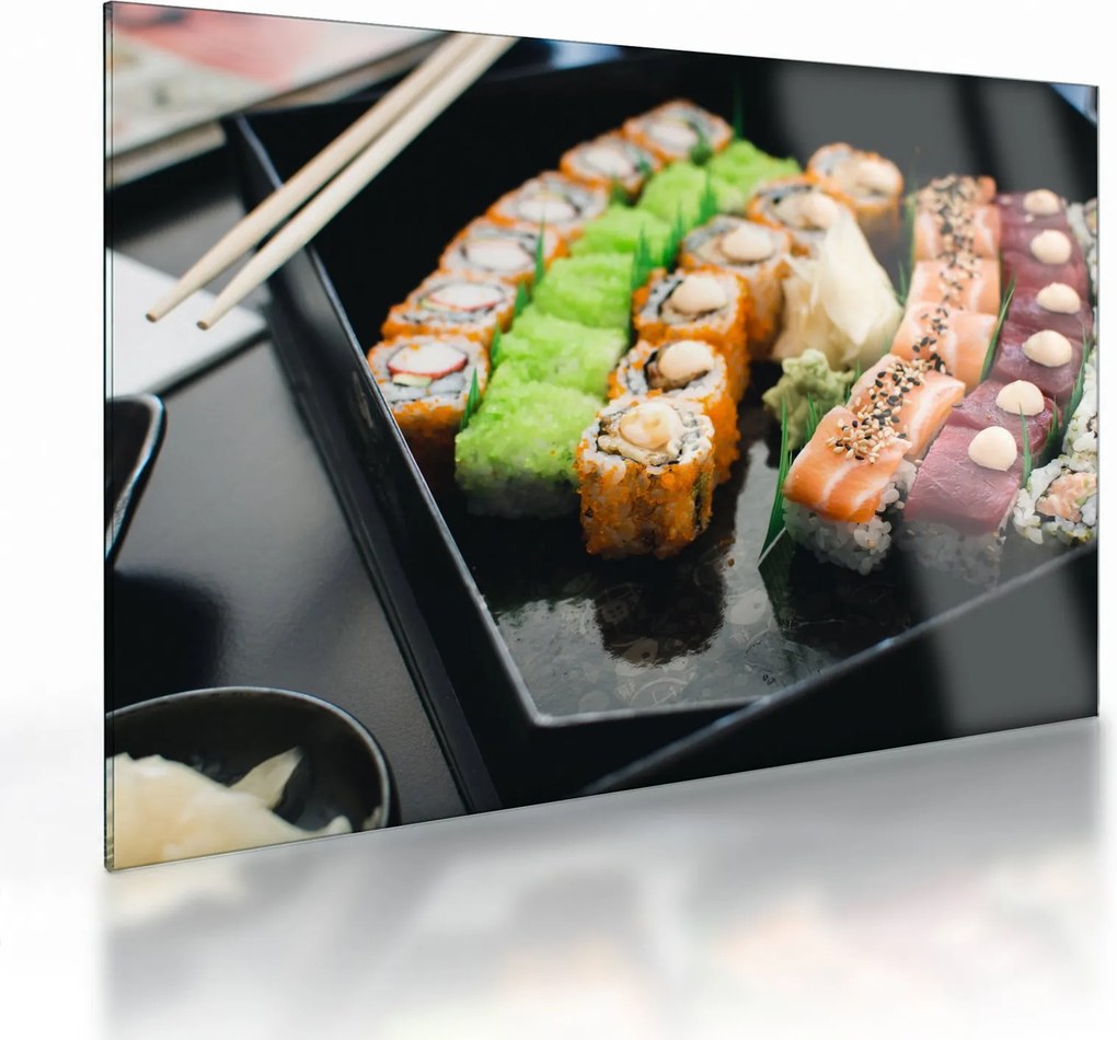 Kép - Sushi (üvegen) (70x50 cm)