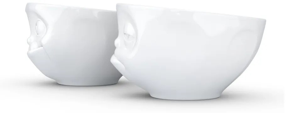 Fehér porcelán 'huncut' edény szett, 2 darab, 200 ml - 58products