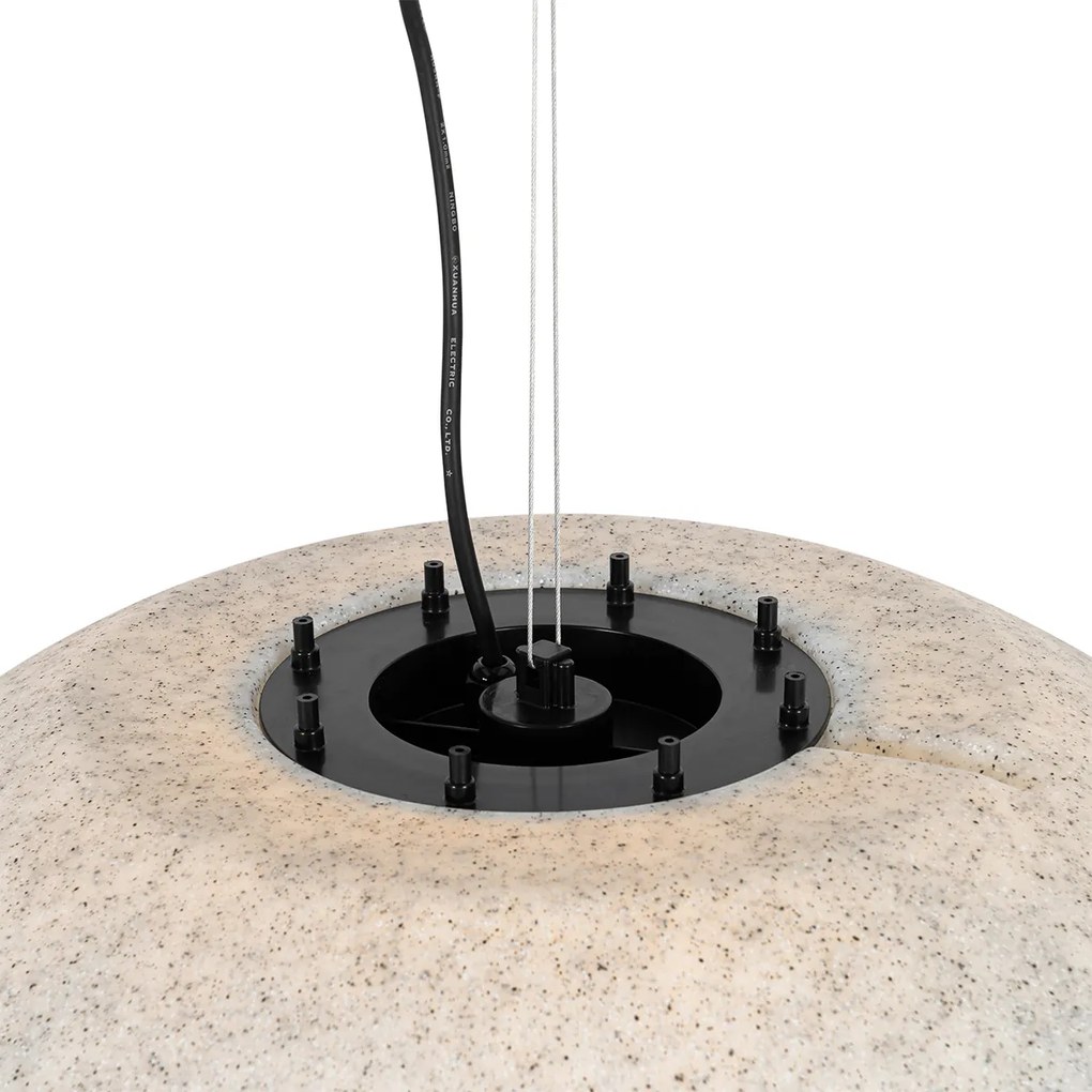 Modern kültéri lámpa szürke 77 cm IP65 - Nura