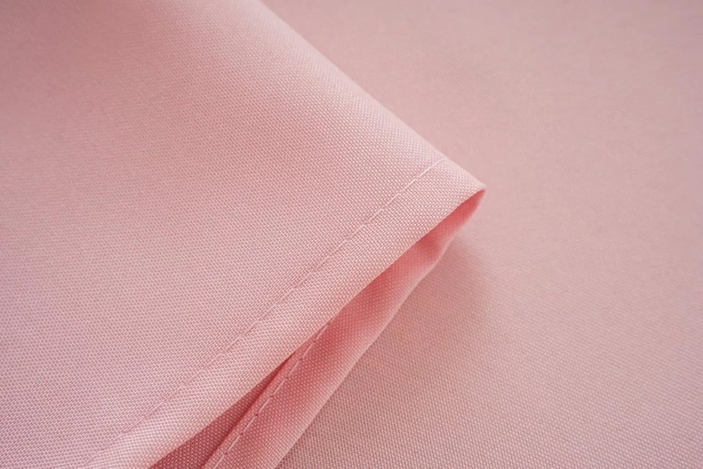 Függöny OXFORD LIGHT 140x250 cm, rózsaszín Felfüggesztés: Hullámos sínszalag