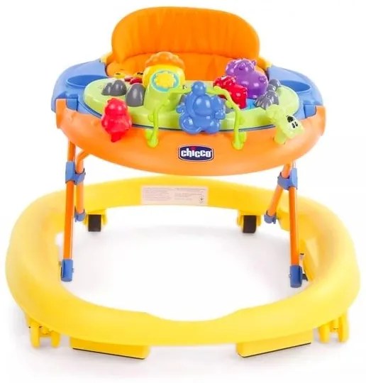 Chicco - Babajáróka WALKY TALKY 2xAA sárga/kék