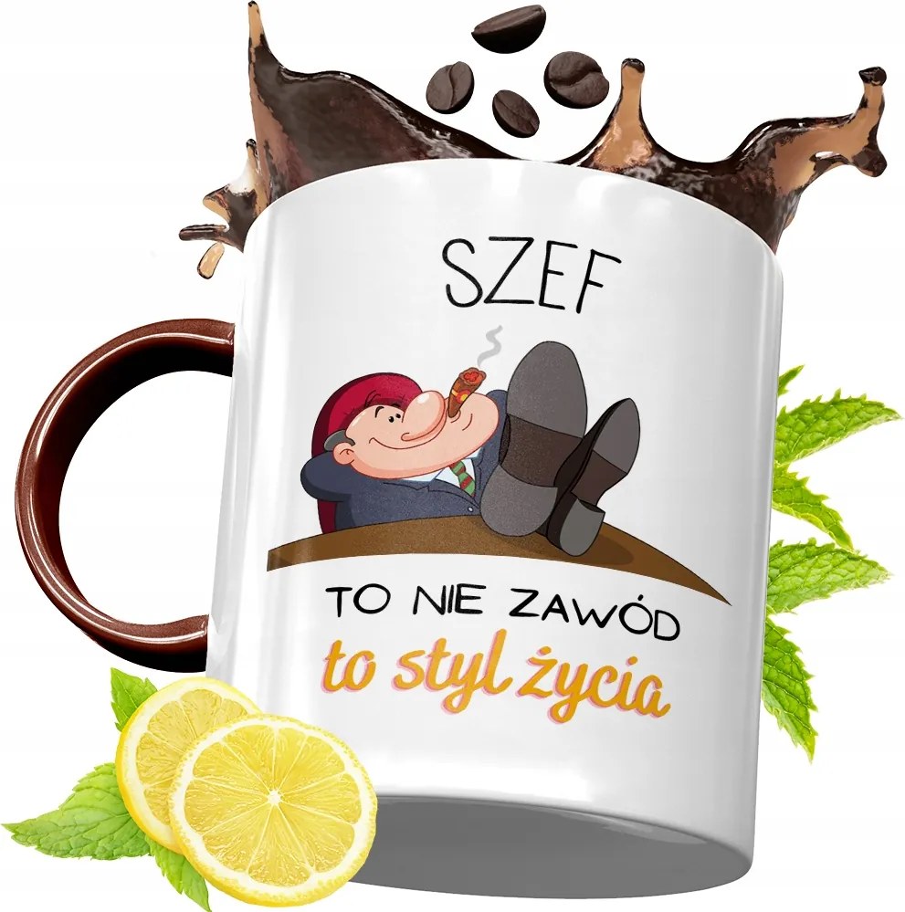 Bordó Bögre Főnöknek Születésnapi Ajándék fényképes nyomtatással