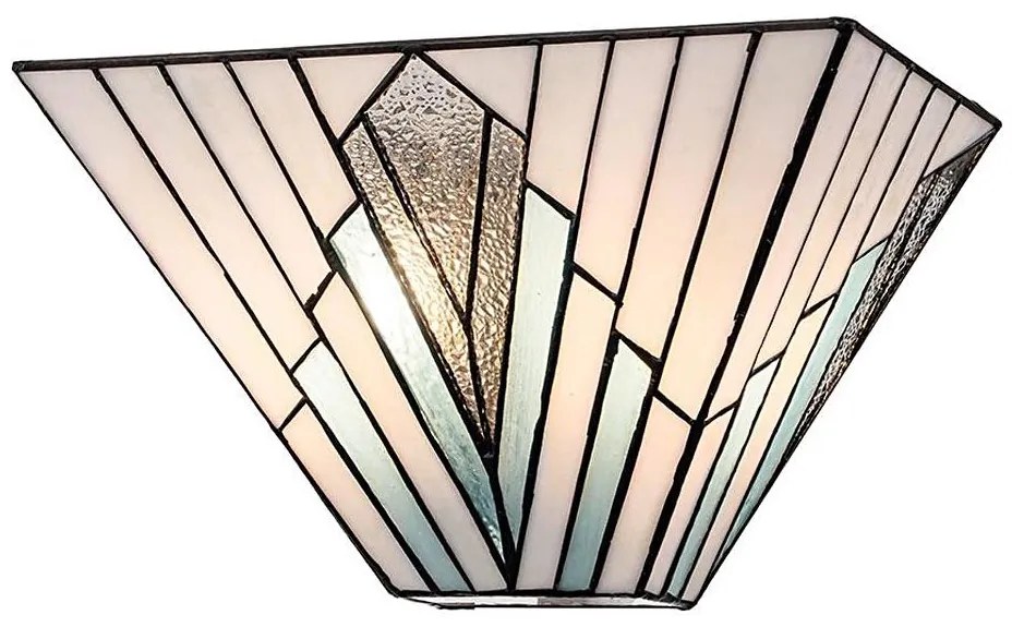 Elstead TF-ALDERLEY-WU - Tiffany ALDERLEY fali lámpa 2xE14/40W/230V