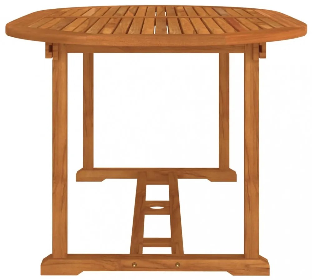 tömör eukaliptuszfa kerti asztal 200 x 100 x 75 cm