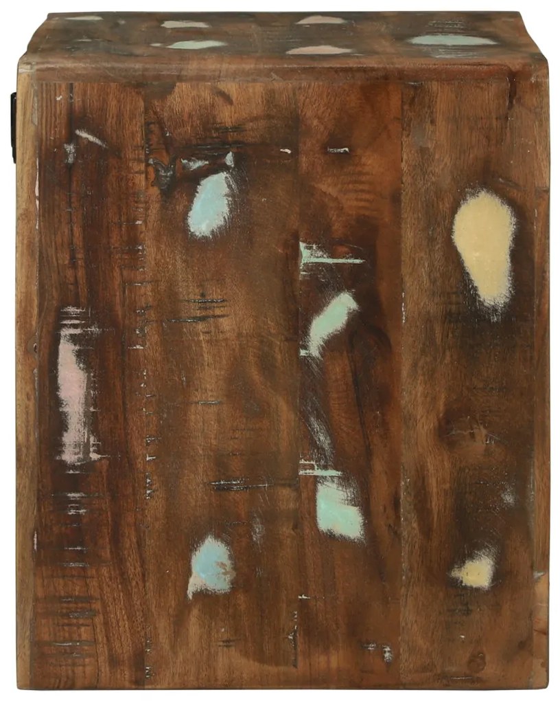 TV Egység 36x36x30 cm Tömör Fa Újrahasznosított