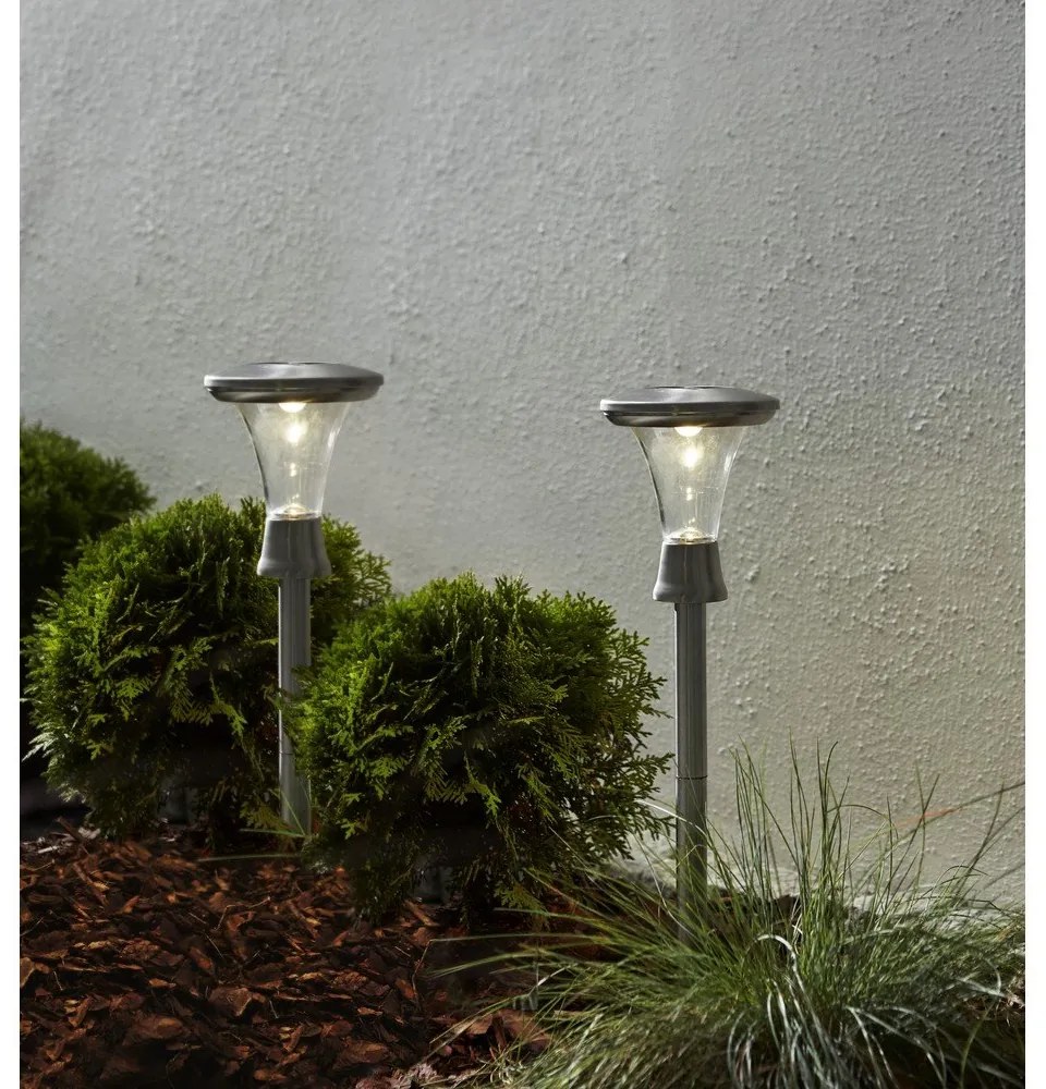 Turin 2 db kültéri napelemes LED lámpa, magasság 47 cm - Star Trading
