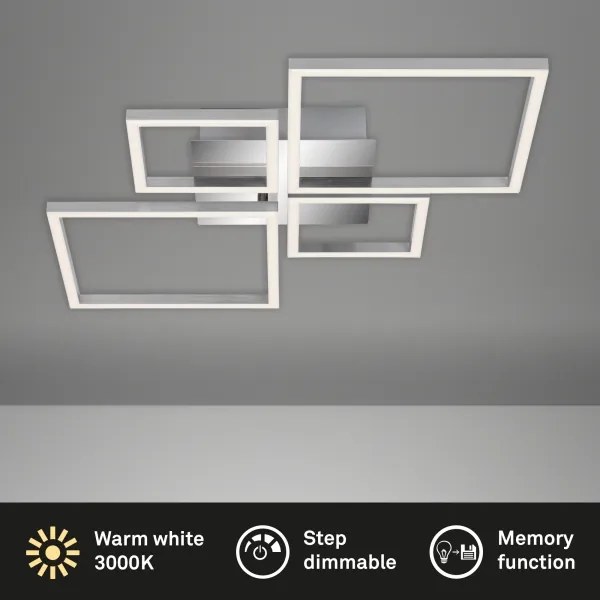 Brilo - LED Dimmelhető felületre szerelhető csillár FRAME LED/44W/230V