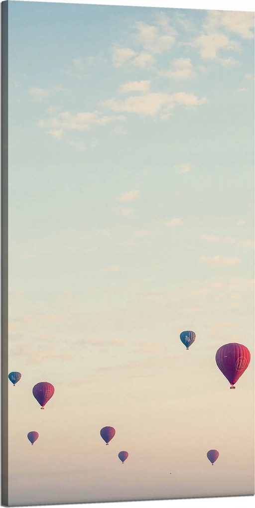 Vászonkép Ifjúsági Léggömbök Ég Természet Naplemente 60x120