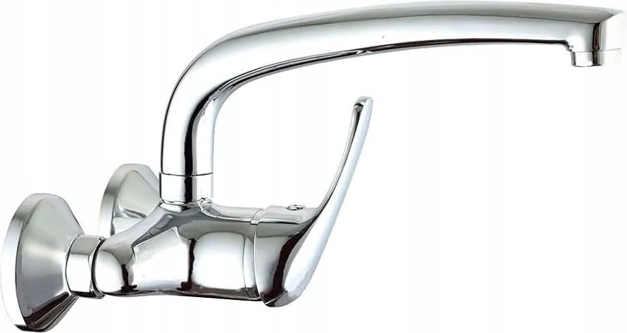 Kibath Egykaros konyhai csaptelep 11 cm, króm, forgatható kifolyócső