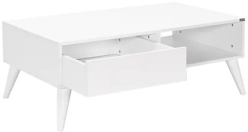 Kávésasztal 42x110 cm fehér