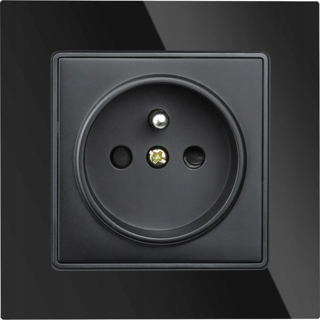 Üveg Aljzat Tűvel Fekete Kontakt