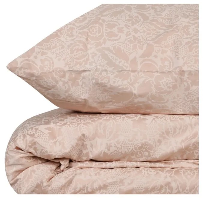 Cream krémszínű egyszemélyes ágyneműhuzat pamut-szaténból, 140 x 200 cm