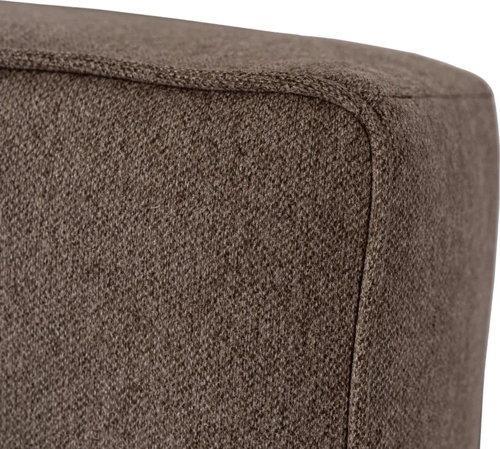 2 db-os szett, ágyazható kanapé barna színben MALTA