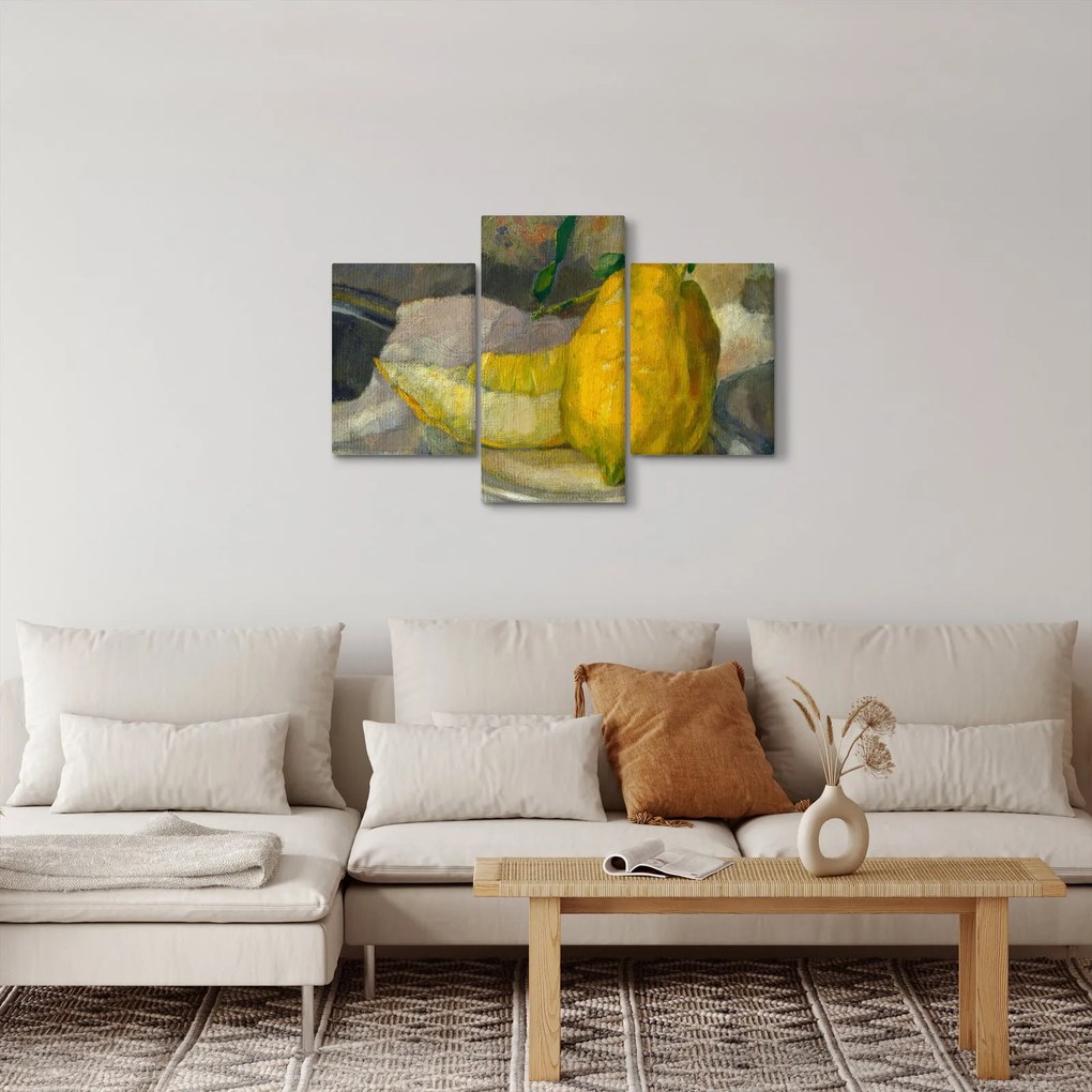 Kép - French 19th Century, Melon and Lemon, reprodukciók (90x60 cm)