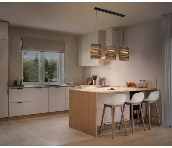 Ledvance - Csillár zsinóron DECOR CARDBOARD 3xE27/15W/230V