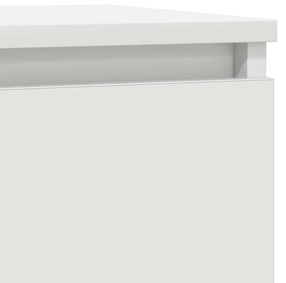 fehér szerelt fa tálalószekrény fiókos 71x35x65 cm