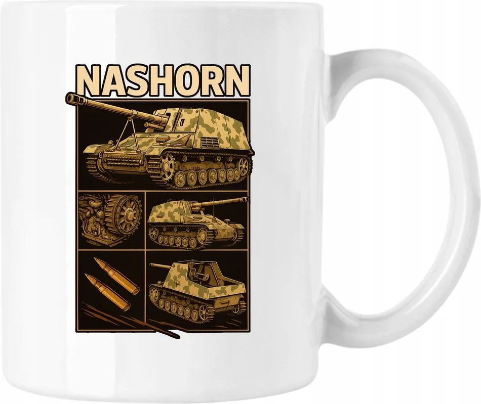 Wehrmacht bögre Nashorn Fehér 330ml