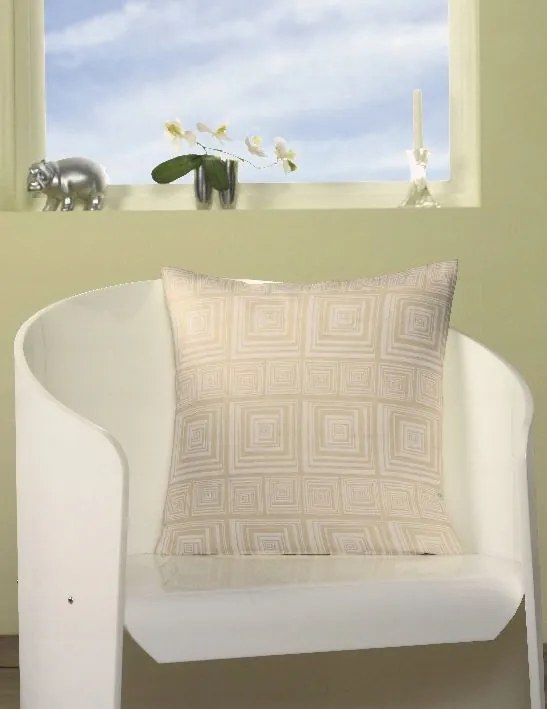 Dominica párnahuzat. 40x40.kol.kremowy